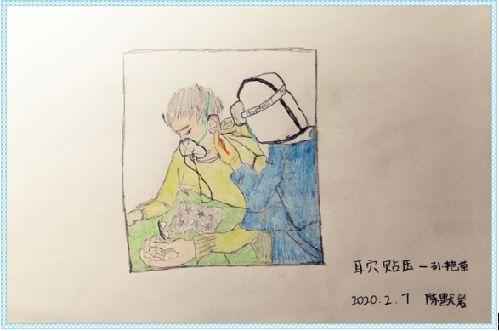 这位护士的手绘“援汉日历”火了！